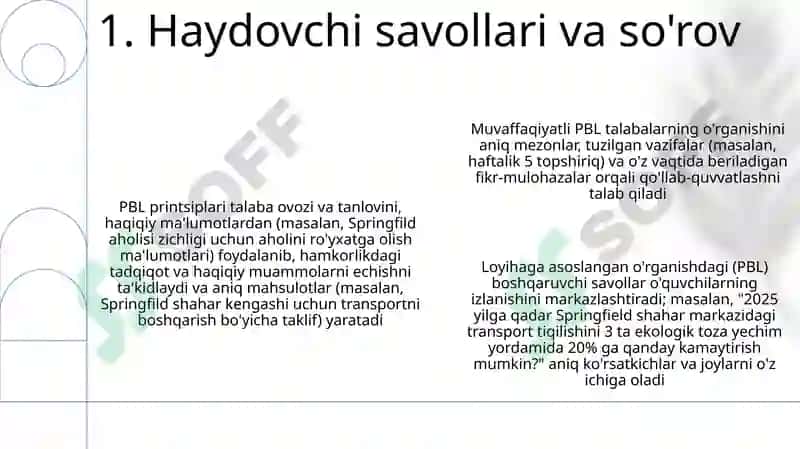 O'quv-loyihaviy ta'limning asosiy ta'moillari 3