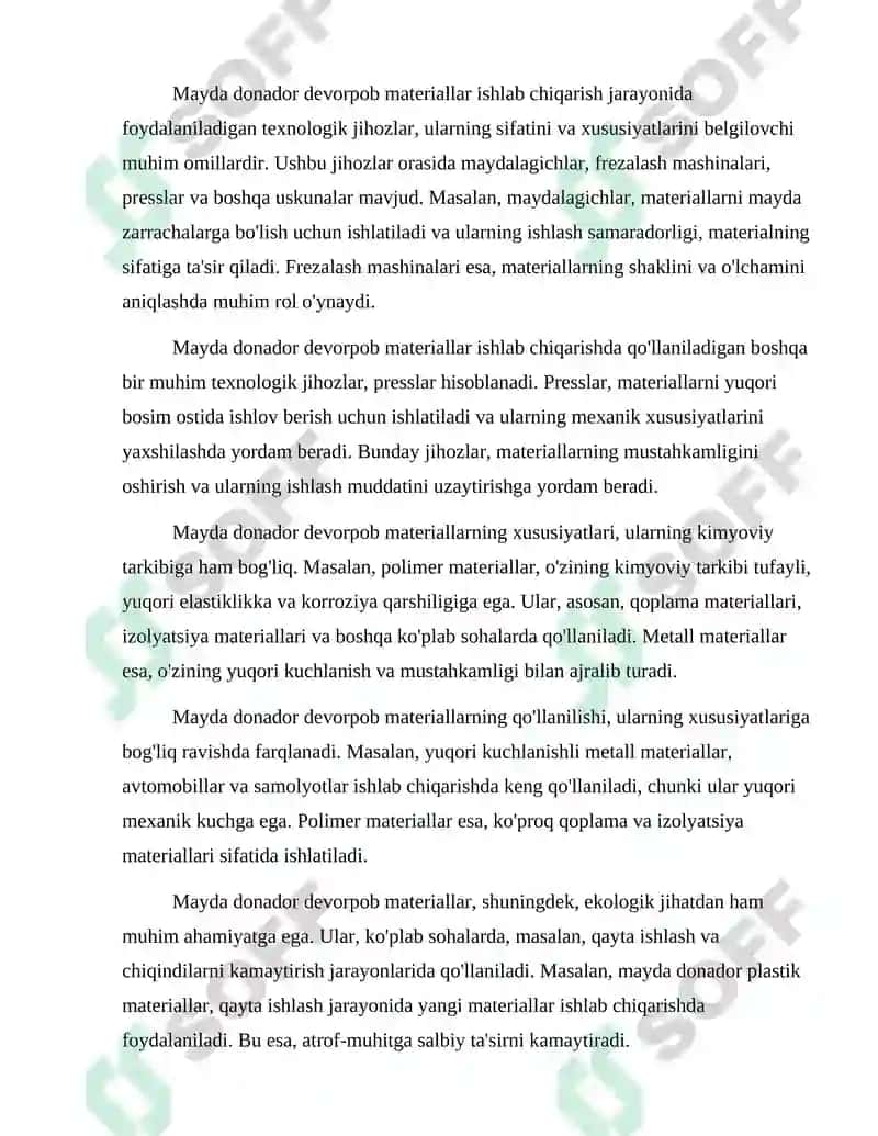 Mayda Donador devorpob materiallar 3