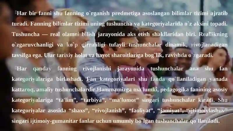 IJTIMOIY PEDAGOGIKANING KATEGORIYALARI VA MEXANIZMLARI 3