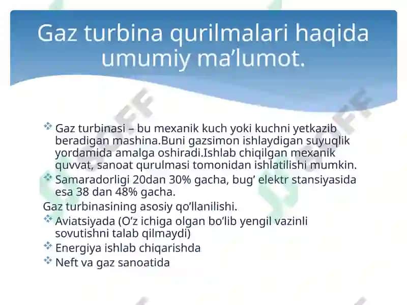 Gaz Turbinalari Turlari 3