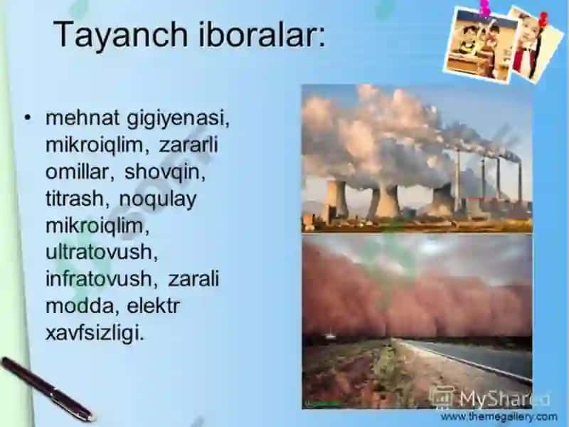 Ishlabchiqarishdashovqinvatitrash 3