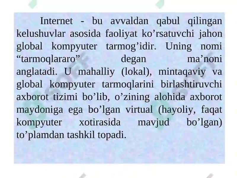 INTERNET TARMOG’I VA DNS XIZMATI 3
