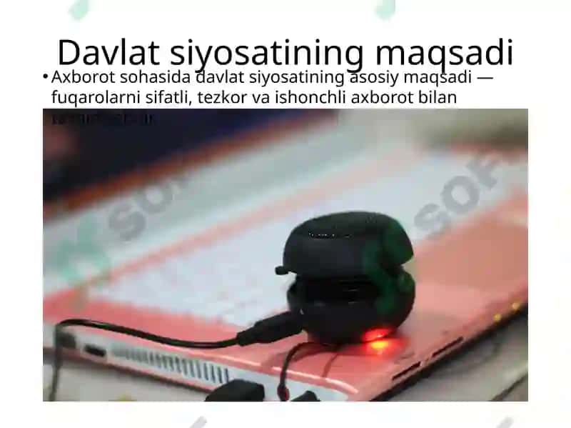 Axborotlashtirish sohasida davlat siyosati 3