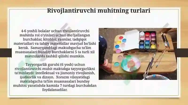 Rivojlantiruvchi muhitning turlari 3