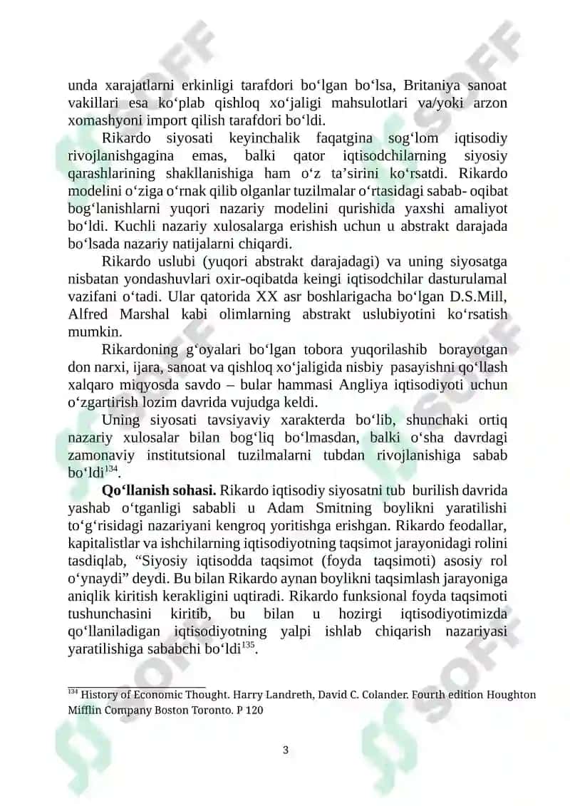 D.RIKARDONING IQTISODIY TA’LIMOTI 3
