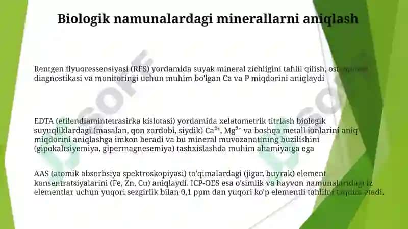 Cho'ktirishga asoslangan titrametrik analiz 3
