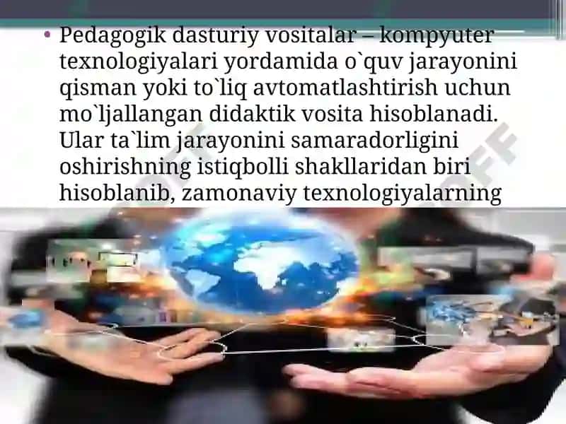 Dasturiy ta'lim va uni amalga oshirish usullari haqida tushuncha 3