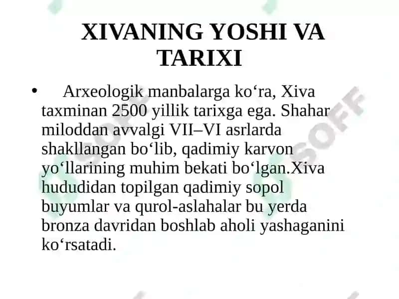 O'zbekistonning tarixiyy odgorliklariga ekskursiya 3