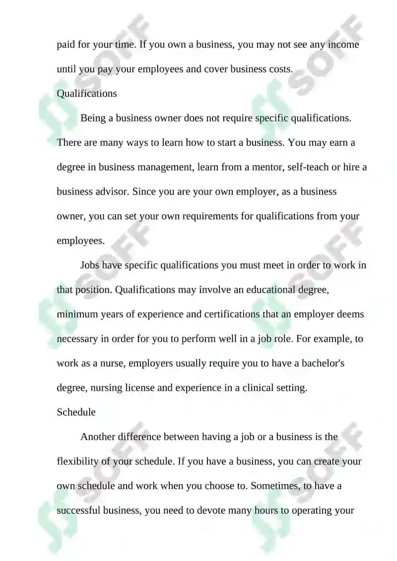 Jobs Vs. Business 3