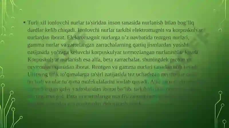 TOSHKENT TIBBIYOT AKADEMIYASI2SON DAVOLASH ISHI FAKULTETI205A GURUHA TALABASI AMINOVA SOKINA NINGTAQDIMOT ISHIFAN:HARBIY DALA TERAPIYASI 3