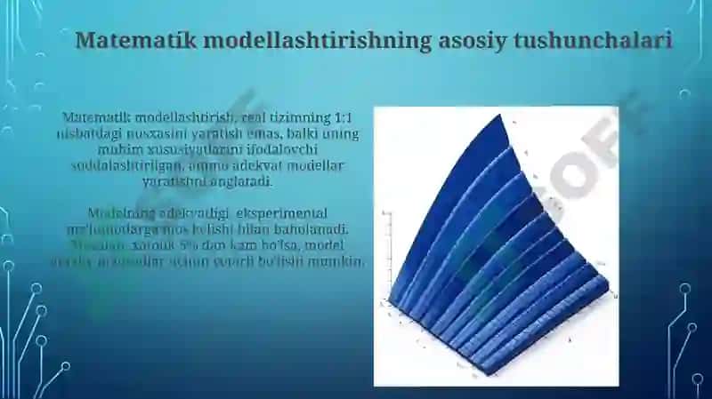 Matematik modellashtirish 3