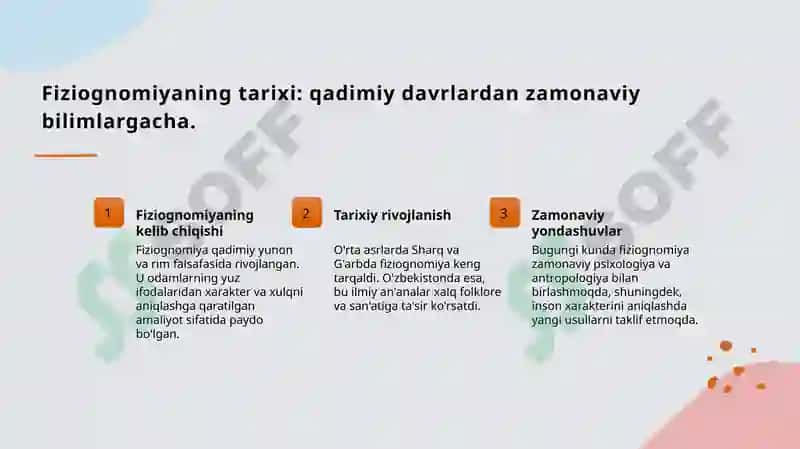Fiziognomiya: tarixiy va zamonaviy nuqtai nazar 3