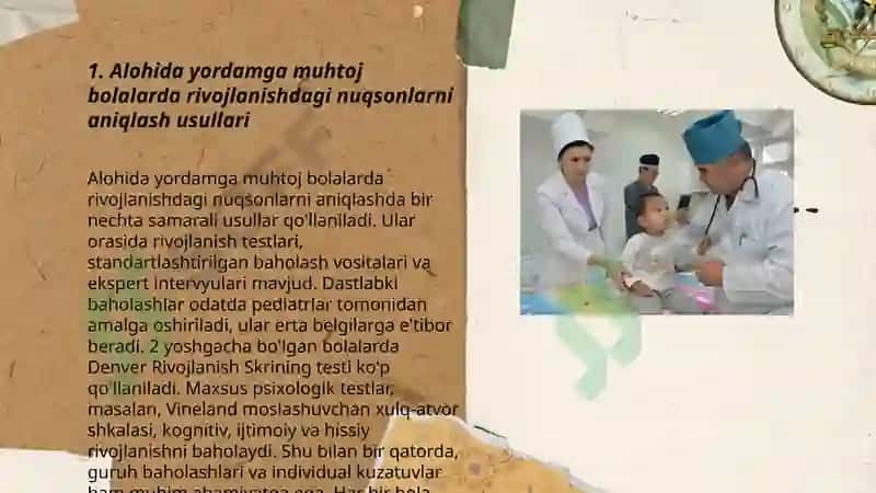 Alohida yordamga muhtoj bolalarda rivojlanishdagi nuqsonning chuqurligi va tuzilishiga qarab inklyuziya moddellarini tanlash 3