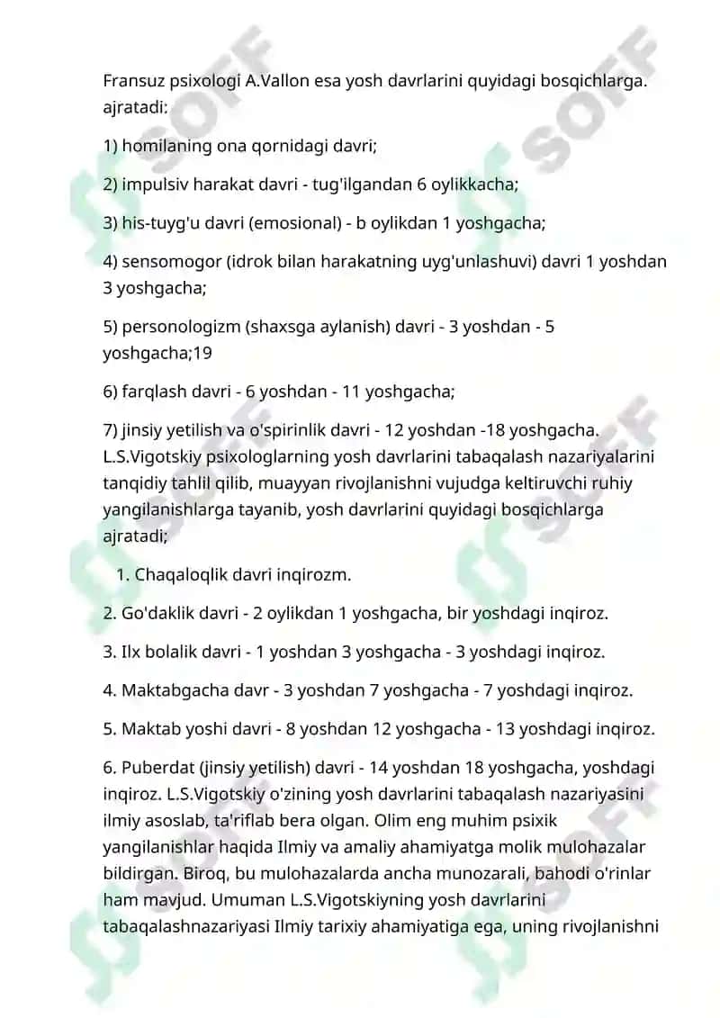 Chaqaloqlik va go‘daklik davri rivojlanishining psixologik xususiyatlari 3