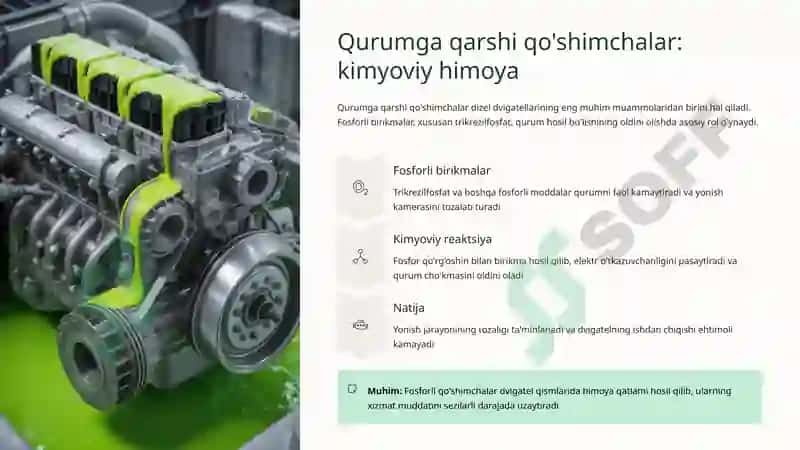 Dizel yoqilg'isiga qo'shiladigan qo'shimchalar 3