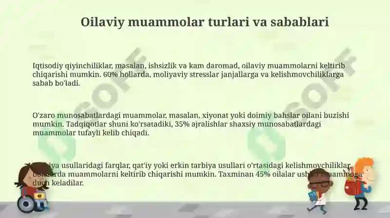 Oilamuammolarivaoilauchunyaratilganxizmatlar 3