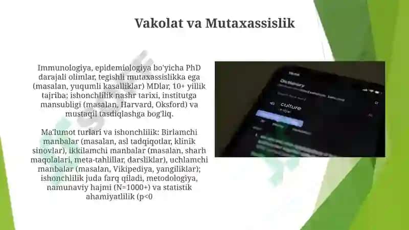 Axborot turlari va ishonchliligi 3