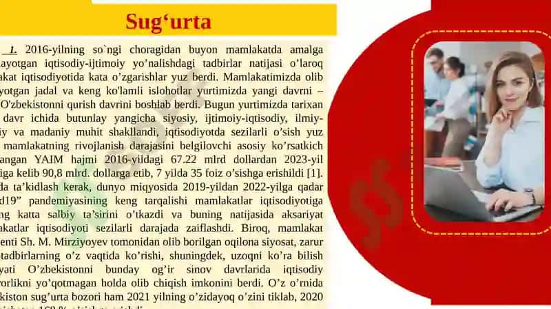 O'zbekiston sug‘urta bozori va unidavlat tomonidan tartibga solish 3