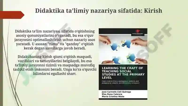 Didaktika ta'limiy nazariya sifatida 3