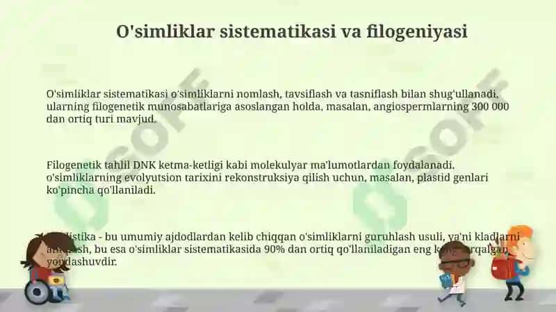 O'simliklar dunyosi va ularni hayot tarzi 3