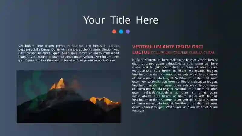 BUSINESS PPT TEMPLATE 3