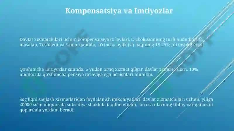 Davlat xizmatchilarining huquqiy maqomi 3