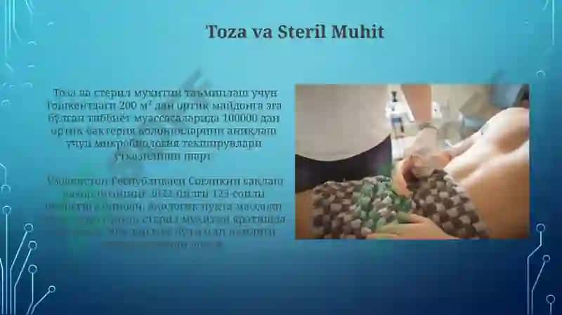 Biologik nuqtali massajda olib borishga qõyiladigan talablar 3
