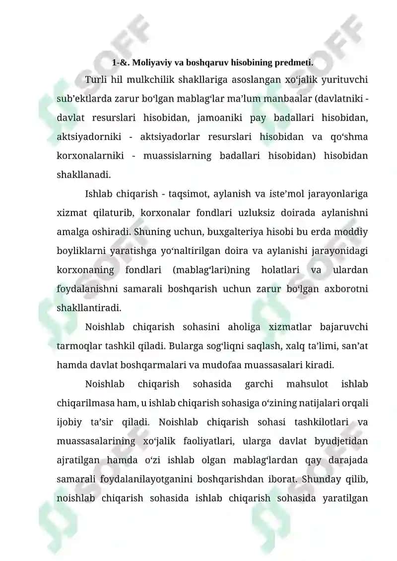 MOLIYAVIY HISOB VA BOSHQARUV HISOBINING UMUMIY VA FARQLI JIHATLARI 3