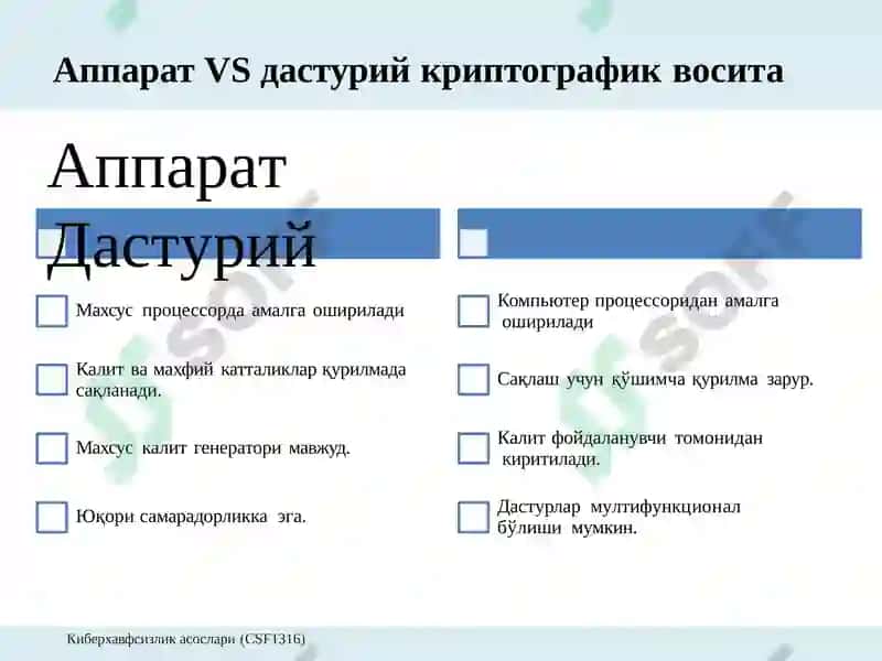 Дискни ва файлни  шифрлаш. Маълумотни хавфсиз  ўчириш. 3