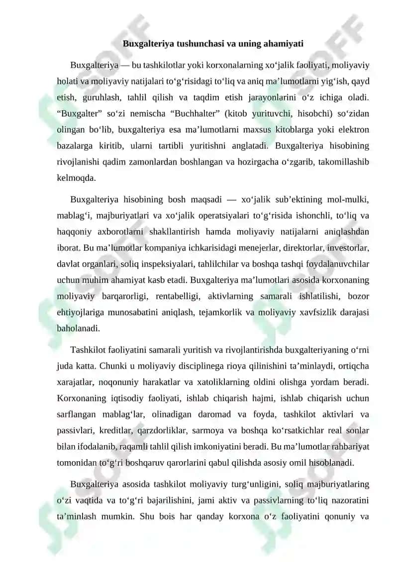 Buxgalteriya oʻziga xos xususiyatlari 3