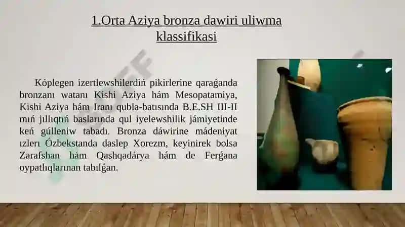 Orta Aziya Bronza Dawirieri Teqaladawiri Qaliplesiwihámrawajlaniwi 3