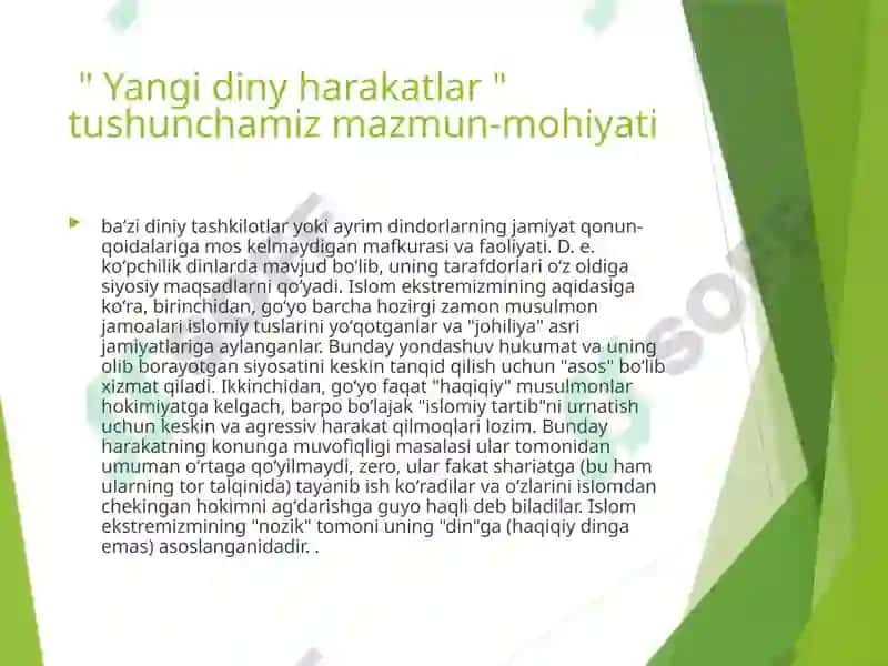 Yangi diny harakatlar va sektalar 3