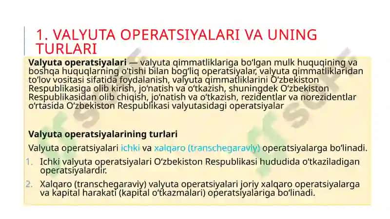 Valyuta operatsiyalari 3