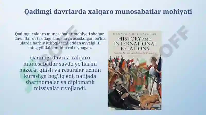 Qadimgi davrda xalqaro munosabatlar va diplomatiya 3