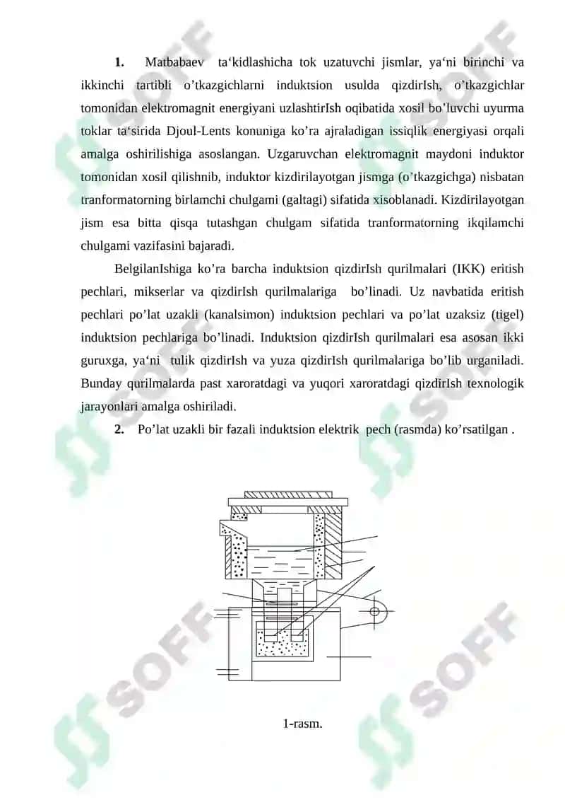 Induktsion pechlari va qurilmalari 3