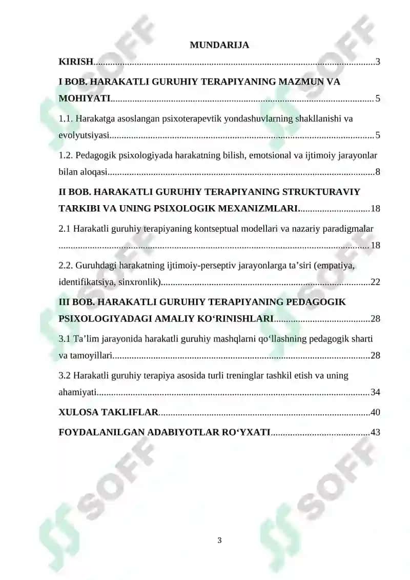 HARAKATLI GURUHIY TERAPIYA 3