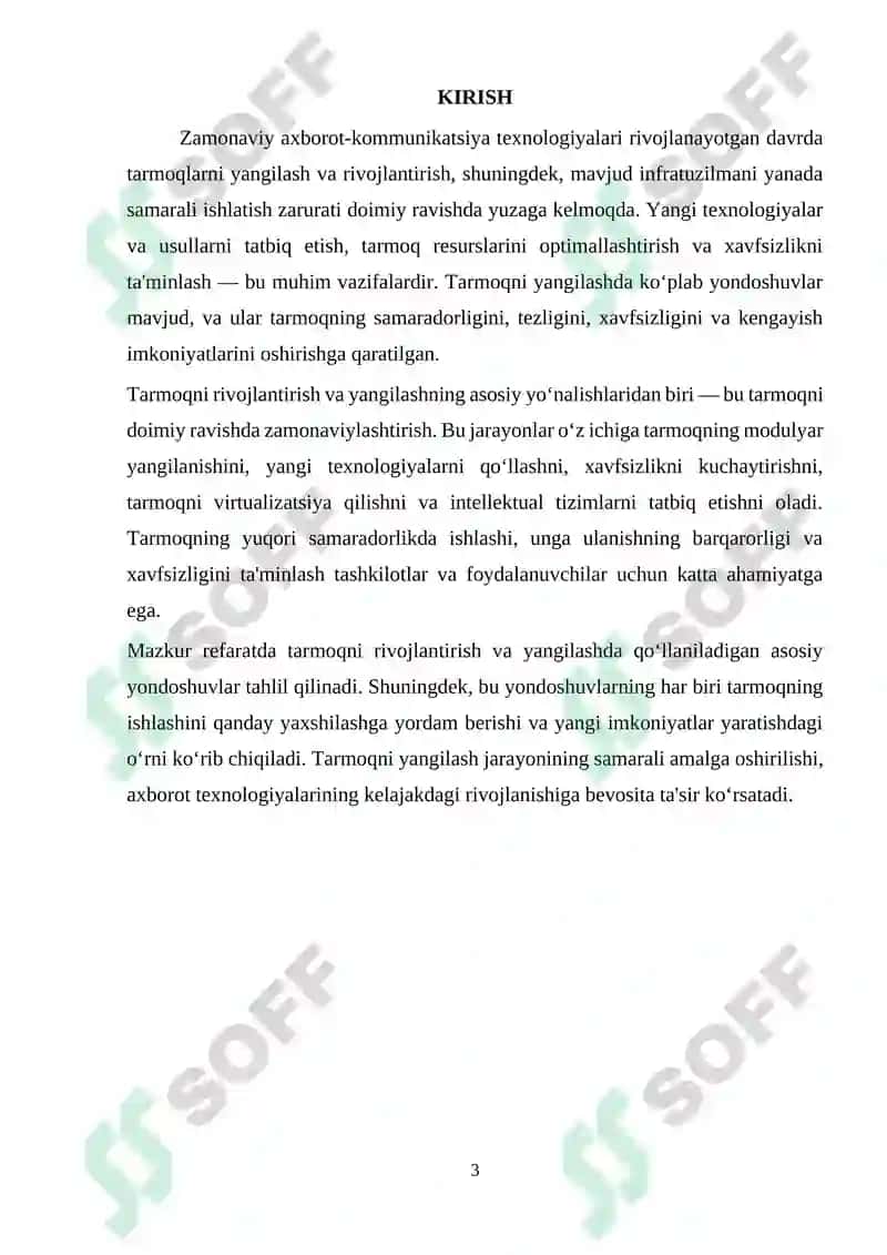 Kanal pog‘onasining protokollari (Frame Relay, ATM, Ethernet). Kommutatorning funksional modeli, turlari va MAC-jadvalning ishlash tamoyillari 3