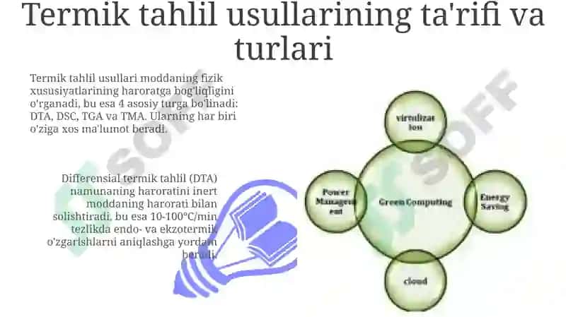 Termik tahlil usullarining imkoniyatlari va afzalliklari 3