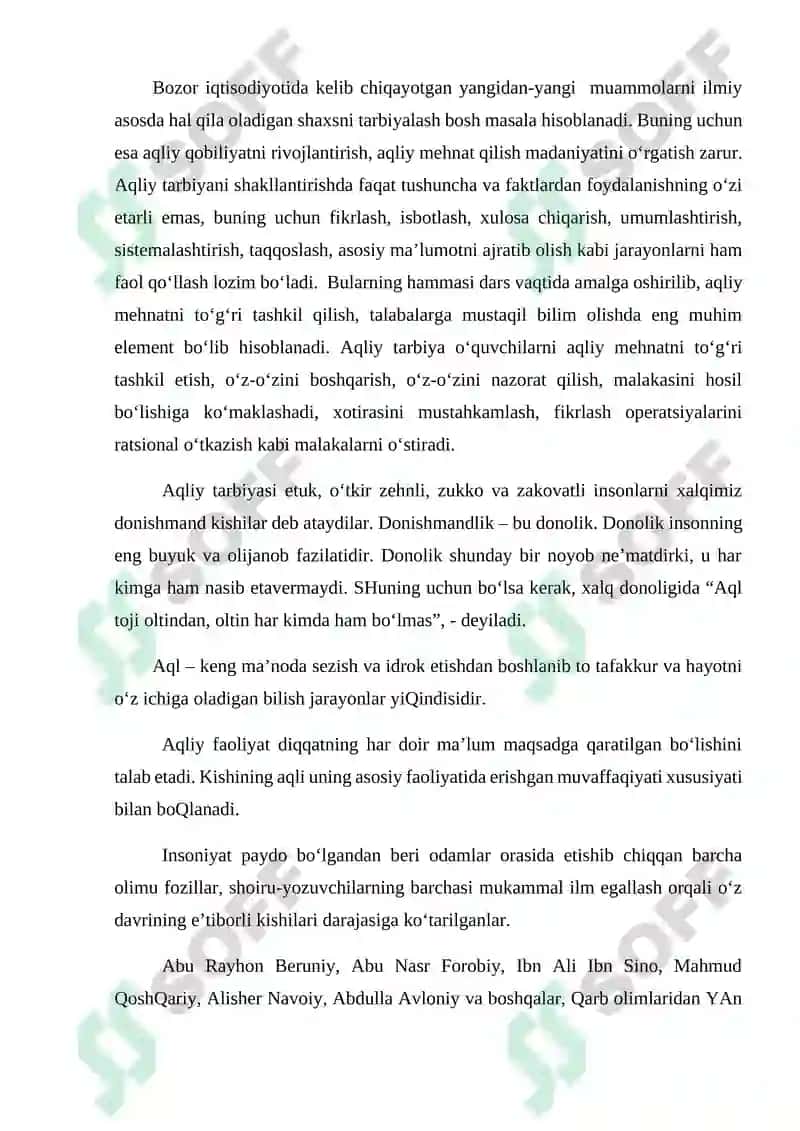 Maktabgacha yoshdagi bolalarni aqliy tarbiyalash texnologiyalari 3