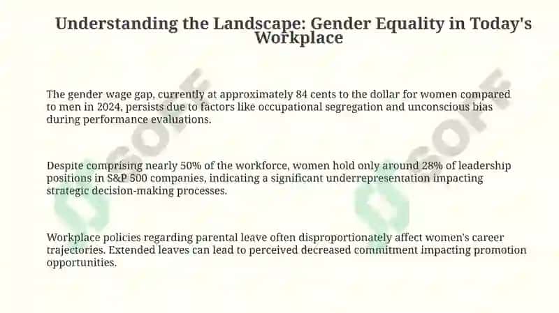 Gender Equality in the Workplace 3