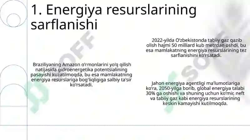 Suv resurslarining tabiiy va antropogen omillar taʼsirida sarflanishi 3