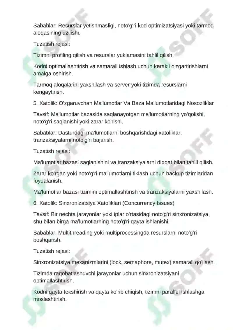 Xatolar nazariyasi 3