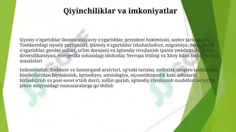 O'zbekistonning eng yangi tarixi 3