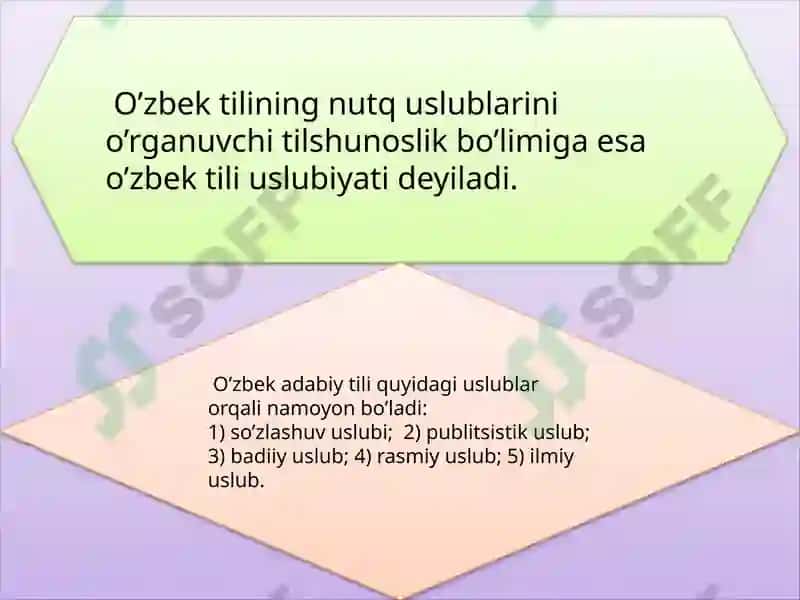 Uslubiyat va uning tasnifi 3