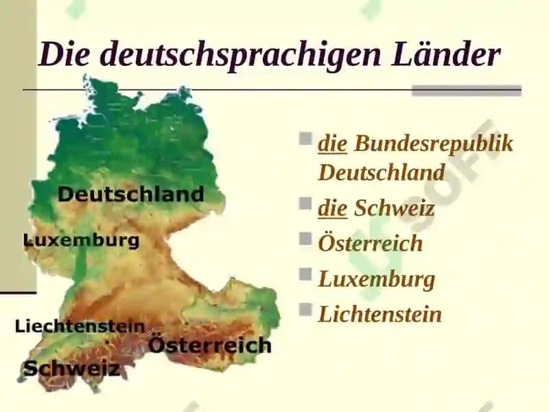 Wo spricht man Deutsch 3