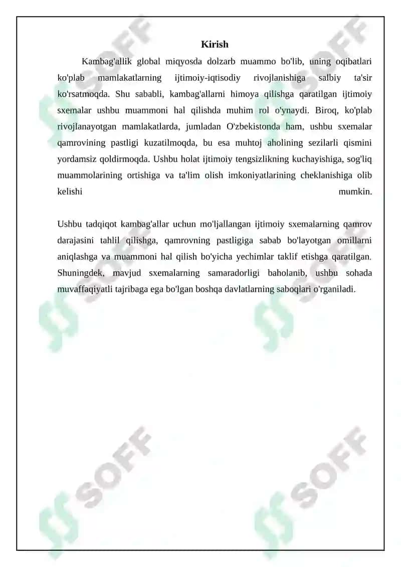 Kam taʼminlanganlarning ijtimoiy sxemalar bilan qamrab qilinmasligi 3