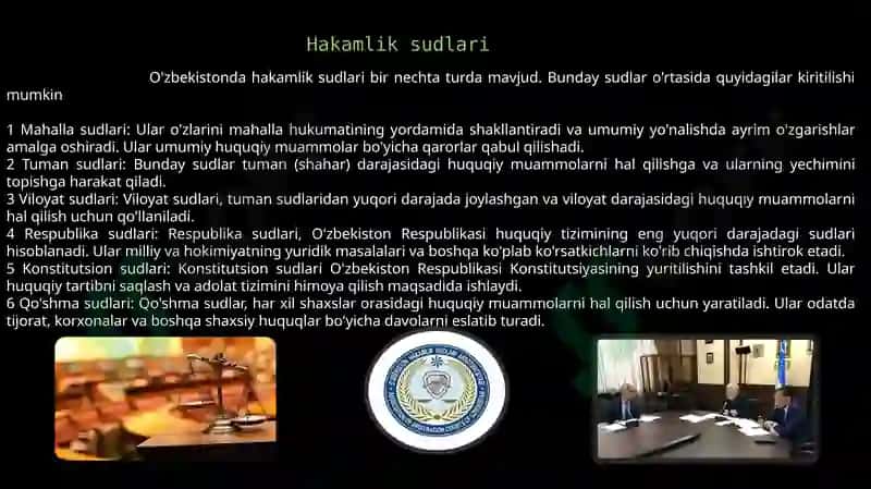 Hakamlik sudlarida ho’jalik nizolarini hal qilishning huquqiy asoslari 3
