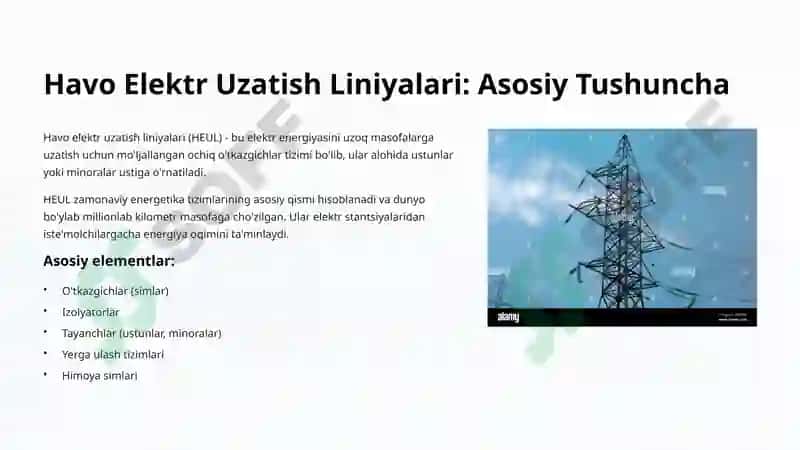 Elektr uzatish tizimlari 3