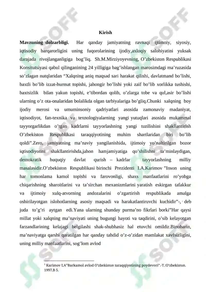 O’spirinlik davrida Ijtimoiy-psixologik ustanovkalarni shakllanishining psixologik xususiyatlari 3