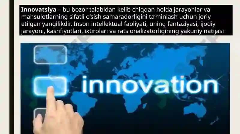 Innovatsion Rivojlanish Modellari 3